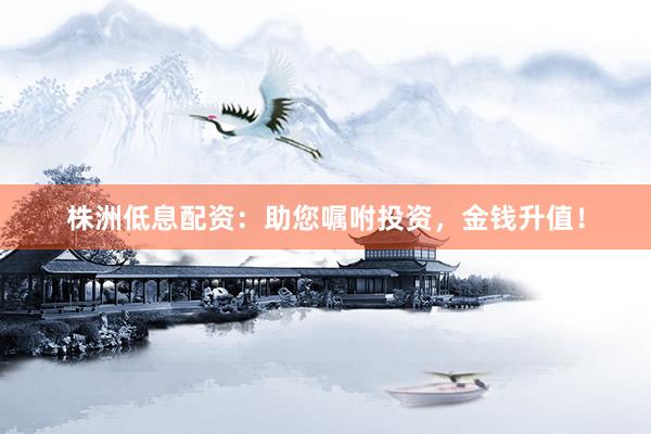 株洲低息配资：助您嘱咐投资，金钱升值！
