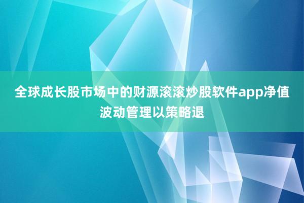 全球成长股市场中的财源滚滚炒股软件app净值波动管理以策略退