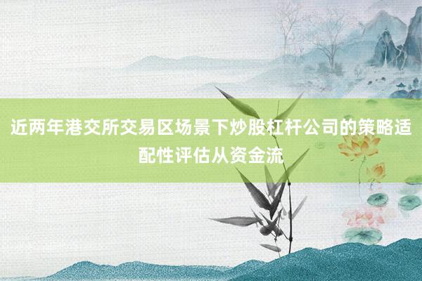 近两年港交所交易区场景下炒股杠杆公司的策略适配性评估从资金流